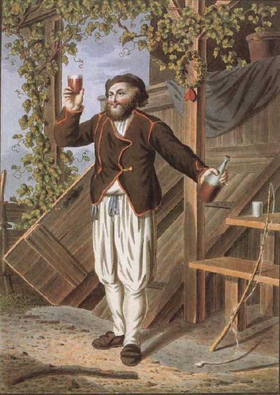 Georg Volmar Peasant of Morat oil painting picture